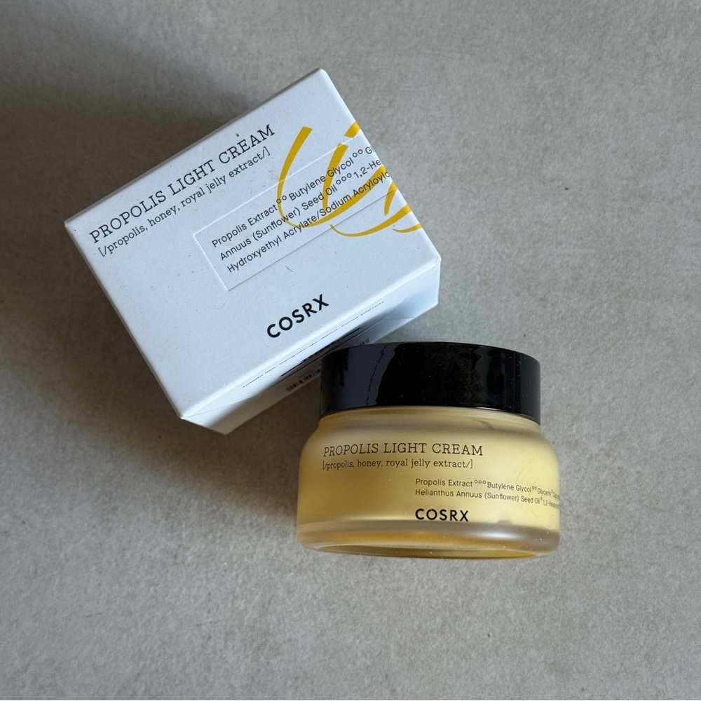 COSRX Propolis Light Cream Full 65.69% Propolis Honey Royal Jelly Extract 1.7 oz